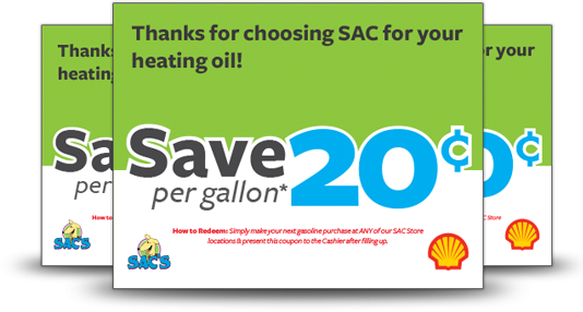 SAC Energy
          Rewards Coupon Preview